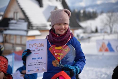 Młodzi sportowcy walczyli w Zębie w Turnieju Zimowym o Puchar Rzecznika Praw Dziecka i Wójta Gminy Poronin